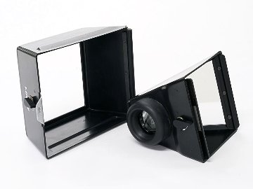 Linhof 4×5in 用 上下正像ミラーファインダー セパレート型 (縦横可能)  リンホフ4×5in カメラ全機種用の画像