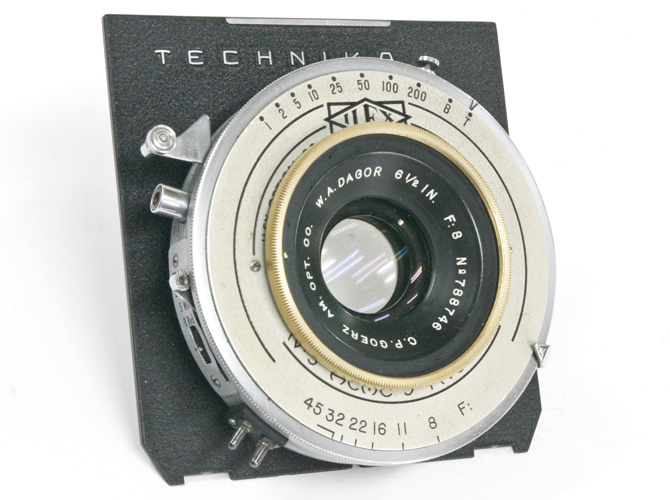 165/8 W.A golden rim DAGOR ゴールデンリムワイドアングルダゴール(GOERZ) #3 ACMEシャッター付の画像