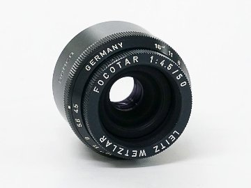 50/4.5 FOCOTAR 引き延ばし用レンズ Leitz Wetzlar Germany L#1889976 95%画像