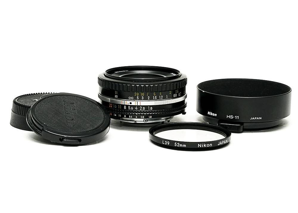 カメラ レンズ(単焦点) AI Nikkor 50mm F1.8S パンケーキ レンズ｜カメラのマツバラ光機