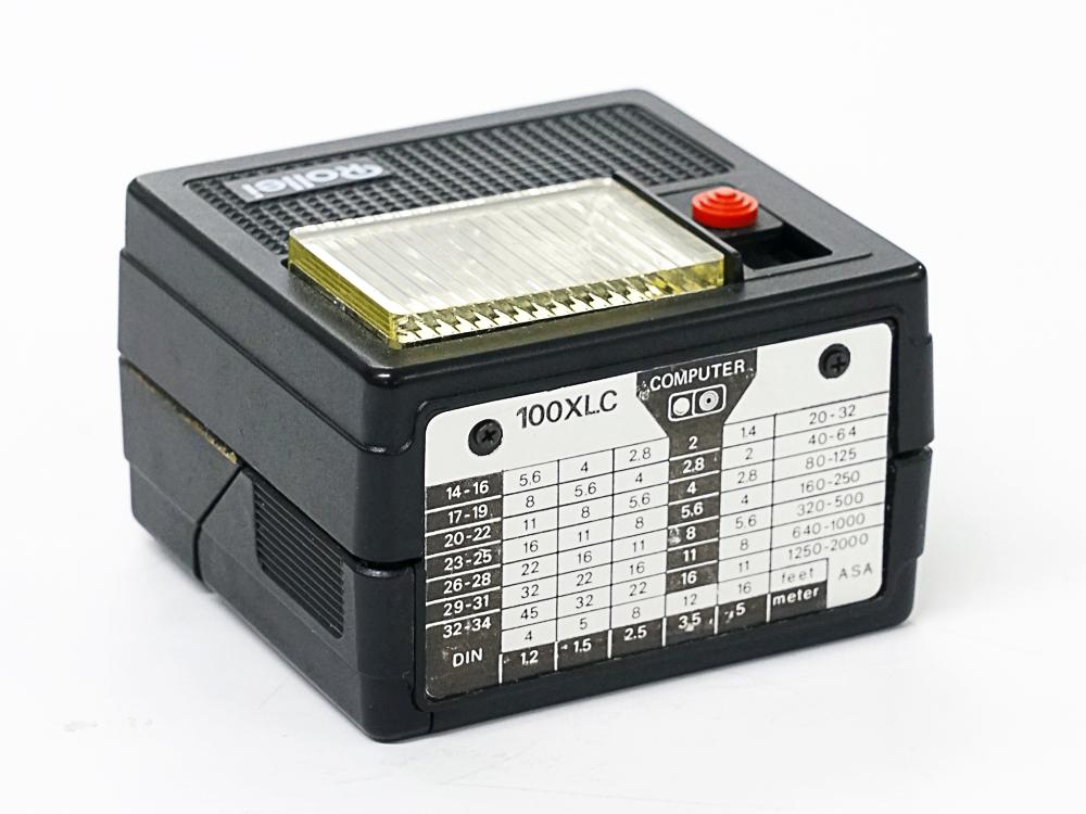 Rollei製 ストロボ/フラッシュ 100XLC ガイドナンバー10｜カメラ