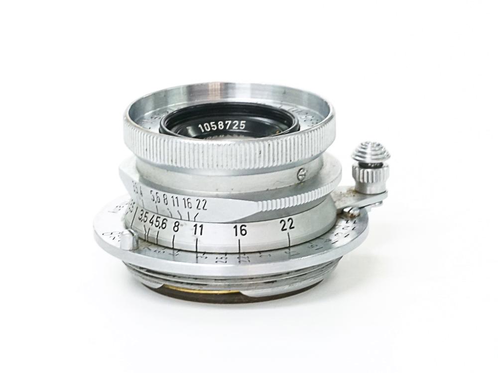 35/3.5 Summaron (Made in Germany) ライカスクリュー(L39)用  前後レンズキャップ付  L#1058725　　　　　フード&フィルターは36mm φカブセの画像