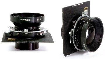 180/5.6 Sironar - S (Rodenstock) COPAL #1シャッター付　35mm判に換算では約 50mm です､の画像