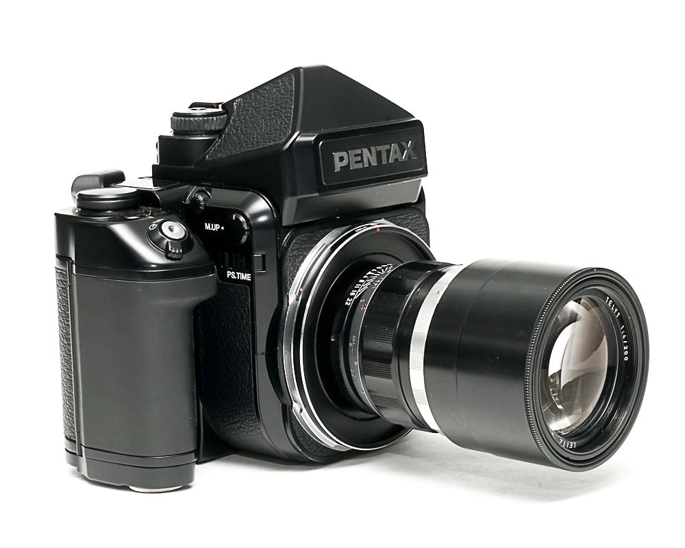 LV(1型)-P67 (ライカビゾフレックス１型用(L39)レンズを→Pentax 67カメラヘ)　画像