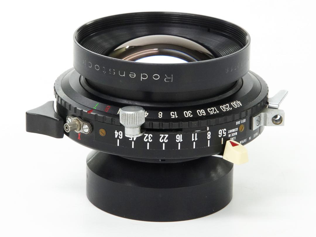 180/5.6 Sironar - N　MC (Rodenstock) COPAL #1シャッター付　　35mm判に換算では約 50mm です､の画像