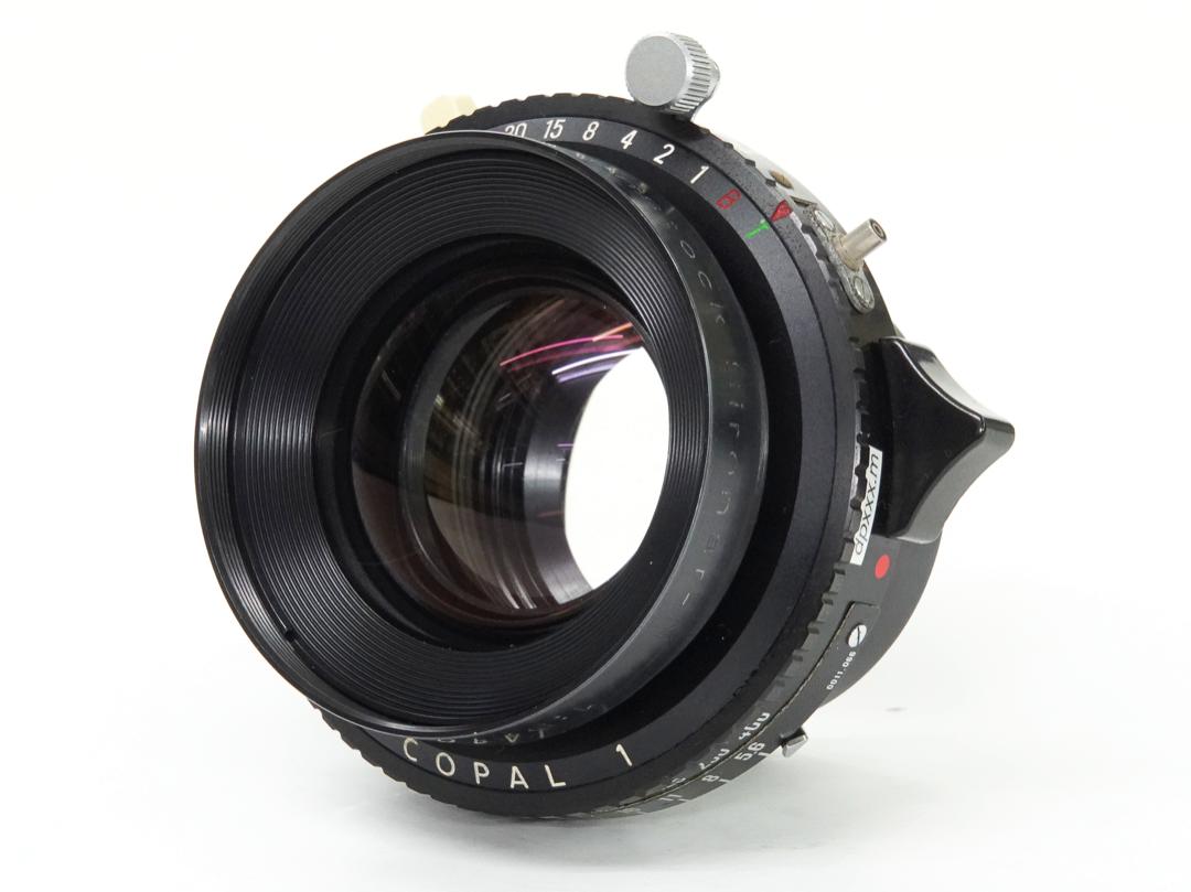 180/5.6 Sironar - N　MC (Rodenstock) COPAL #1シャッター付　　35mm判に換算では約 50mm です､の画像