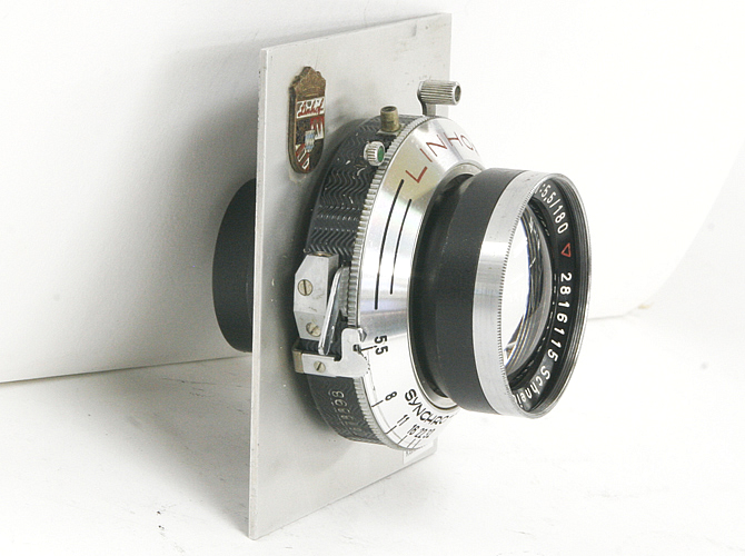 180/5.5 Tele-Xenar (Schneider) Synchro-Compur0番シャッター 　の画像