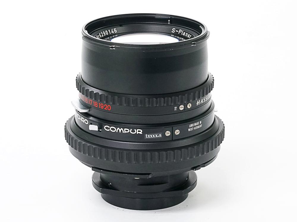 135/5.6 S-Planar T* (Cレンズ)  ハッセルブラッド Vシリーズ用  SYNCHRO COMPUR M.X.V.Shutter 付 純正前キャップ付 Pケース付 画像