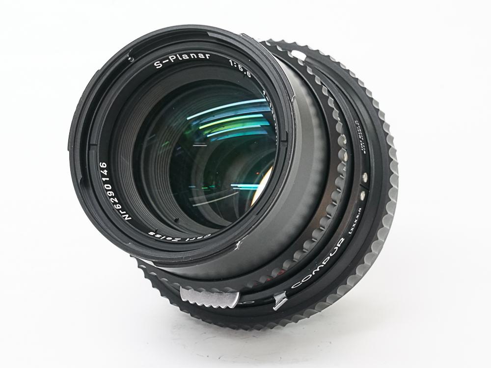 135/5.6 S-Planar T* (Cレンズ)  ハッセルブラッド Vシリーズ用  SYNCHRO COMPUR M.X.V.Shutter 付 純正前キャップ付 Pケース付 画像