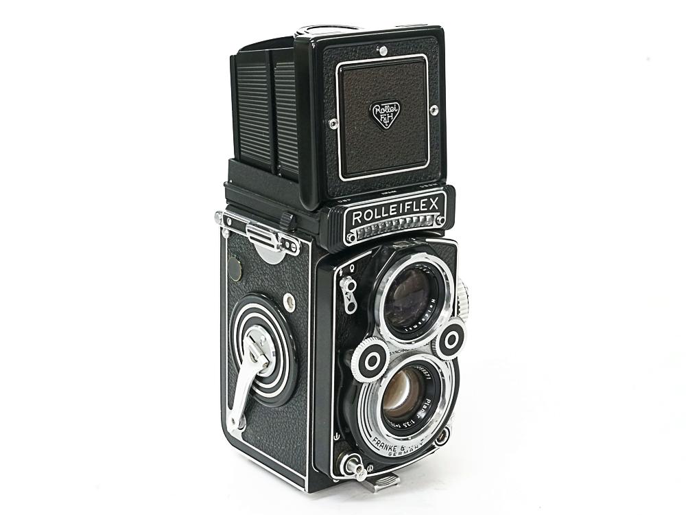 Rollei Flex 3.5 F 75/3.5 Planar付 (Carl Zeiss) Synchro-Compur M.X.Vシャッター カメラケース付ネックストラップ付レンズキャップ付画像