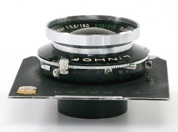 180/5.6 (Schneider-Kreuznach) シンクロコンパー1番シャッターM.X.V.付の画像