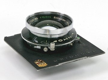 180/5.6 (Schneider-Kreuznach) シンクロコンパー1番シャッターM.X.V.付の画像