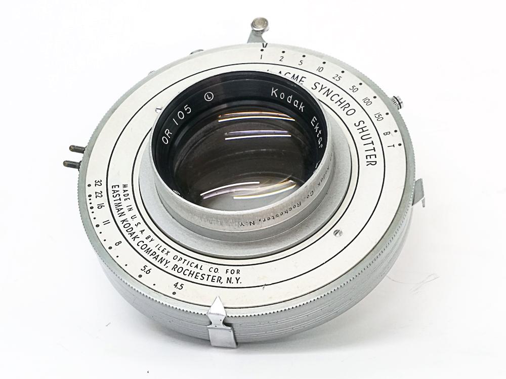 190/4.5 Ektar (Kodak) リンホフテヒニカ4×5ボード付 #4アクメシャッター付 1965年製造の画像