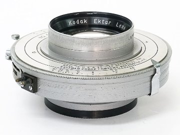 190/4.5 Ektar (Kodak) リンホフテヒニカ4×5ボード付 #4アクメシャッター付 1965年製造の画像