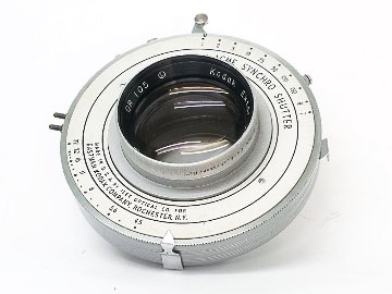 190/4.5 Ektar (Kodak) リンホフテヒニカ4×5ボード付 #4アクメシャッター付 1965年製造の画像