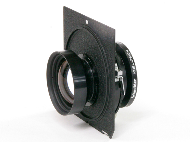 180/5.6 APO - Symmar MC (Schneider) コパル＃1シャッター付　　35mm 判に換算では約 50mm です､の画像