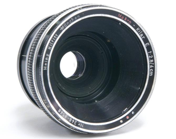 40/2.8 Makro-Kilar、black鏡銅Heinz Kilfitt Munchen、アポマクロ設計、プリセット絞り(真円丸々絞り)、 超接写が可能(10cm〜∞)画像
