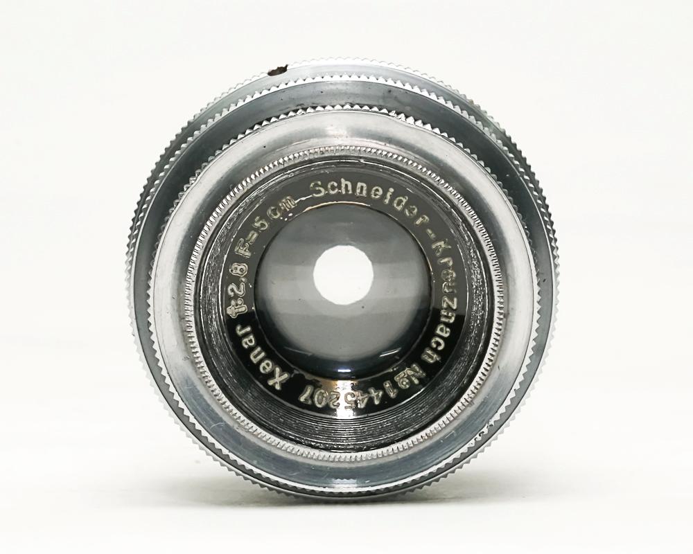 50/2.8 Xenar、 Schneider-Kreuznach Germany、実絞り(真円丸々絞り)、 超接写が可能(75cm〜∞)画像