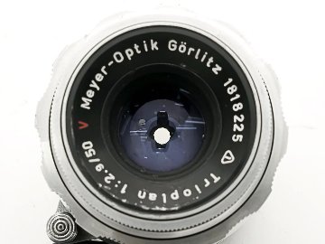 50/2.9 Trioplan (ダブルヘリコイド付) (Mayer-Optik) ライカＭ用  L39-Mリング付 (6ビット)　画像