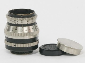 25/1.5 Kino Plasmat (ニッケルメッキ) Hugo Meyer Dr Rudolph キノコ型の画像