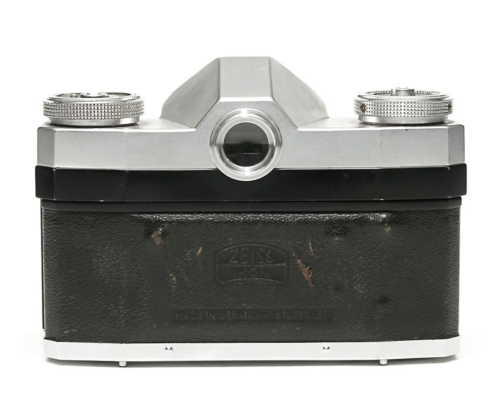 Contaflex 1型、梅鉢型 45mm F2.8 Tessar Synchro-Compur M.X.V.レンズシャッター　 Contaflexのコレクションアイテム｜カメラのマツバラ光機