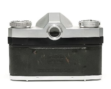 Contaflex 1型、梅鉢型 45mm F2.8 Tessar  Synchro-Compur M.X.V.レンズシャッター　Contaflexのコレクションアイテムの画像