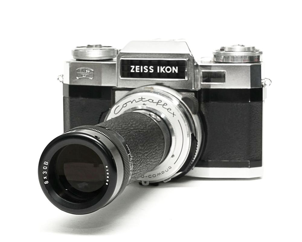Contaflex 50mm F2.8 Tessar  Synchro-Compur M.X.V.レンズシャッター　　セレンメーター内蔵(作動良好)の画像