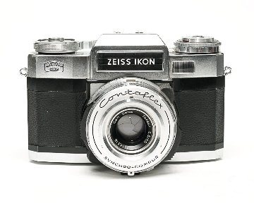 Contaflex 50mm F2.8 Tessar  Synchro-Compur M.X.V.レンズシャッター　　セレンメーター内蔵(作動良好)の画像