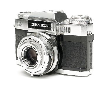 Contaflex 50mm F2.8 Tessar  Synchro-Compur M.X.V.レンズシャッター　　セレンメーター内蔵(作動良好)の画像