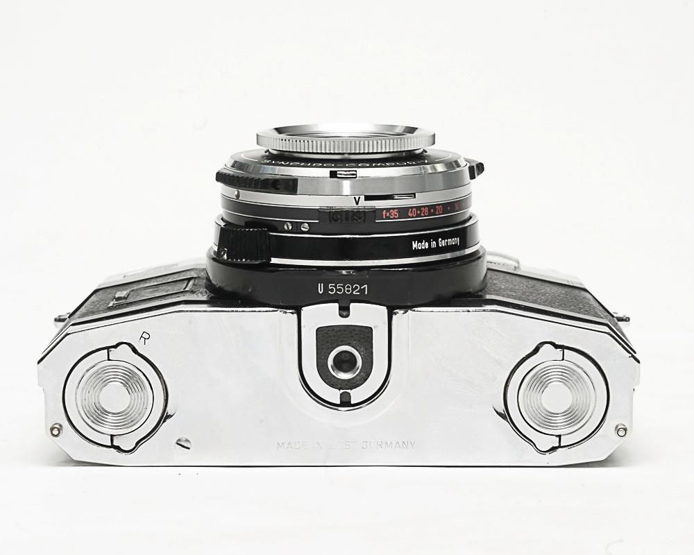 Contaflex S スーパーBC 50mm F2.8 Tessar  Synchro-Compur M.X.V.レンズシャッター　　　　　　　　　　　　　　　　　Cds TTLメー内蔵(作動不良)画像