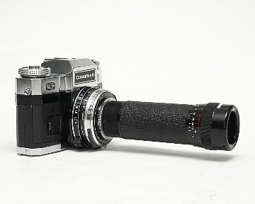 Contaflex S スーパーBC 50mm F2.8 Tessar Synchro-Compur M.X.V.レンズシャッター Cds  TTLメー内蔵(作動不良)｜カメラのマツバラ光機