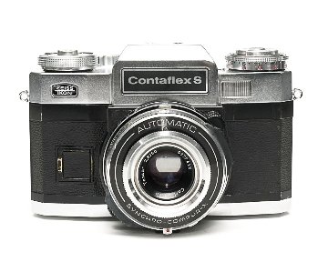 Contaflex S スーパーBC 50mm F2.8 Tessar  Synchro-Compur M.X.V.レンズシャッター　　Cds TTLメー内蔵(作動不良)の画像