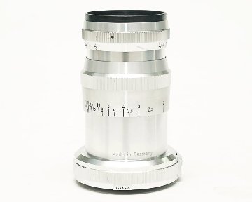 85/4 Triotar (Carl Zeiss) 前キヤップ　距離計連動  レンズプラスチックケース付画像