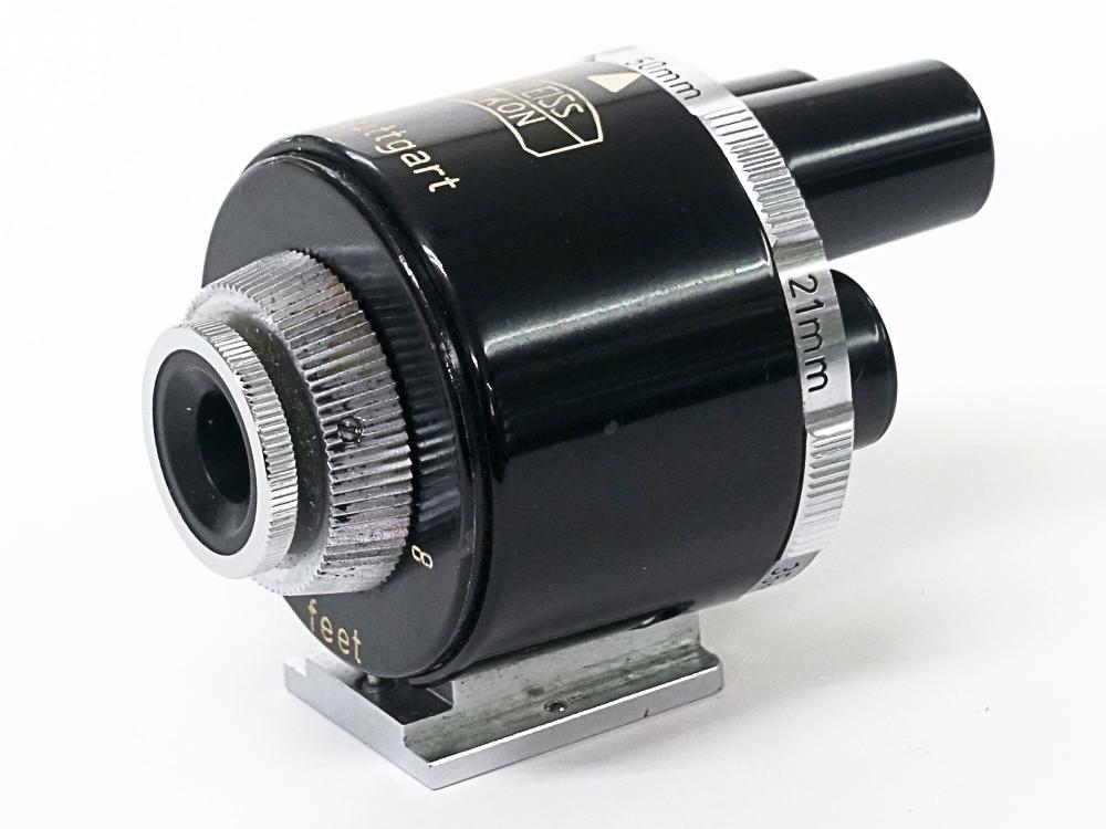 Zeiss ターレットファインダー 21 35 50 85 135mm feet表示 Germany Stuttgart パララックス修正可｜カメラ のマツバラ光機