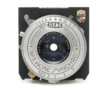 215/6.3 Commarcial Ektar (Kodak) アクメ３番シャッター付き 1951年製造画像
