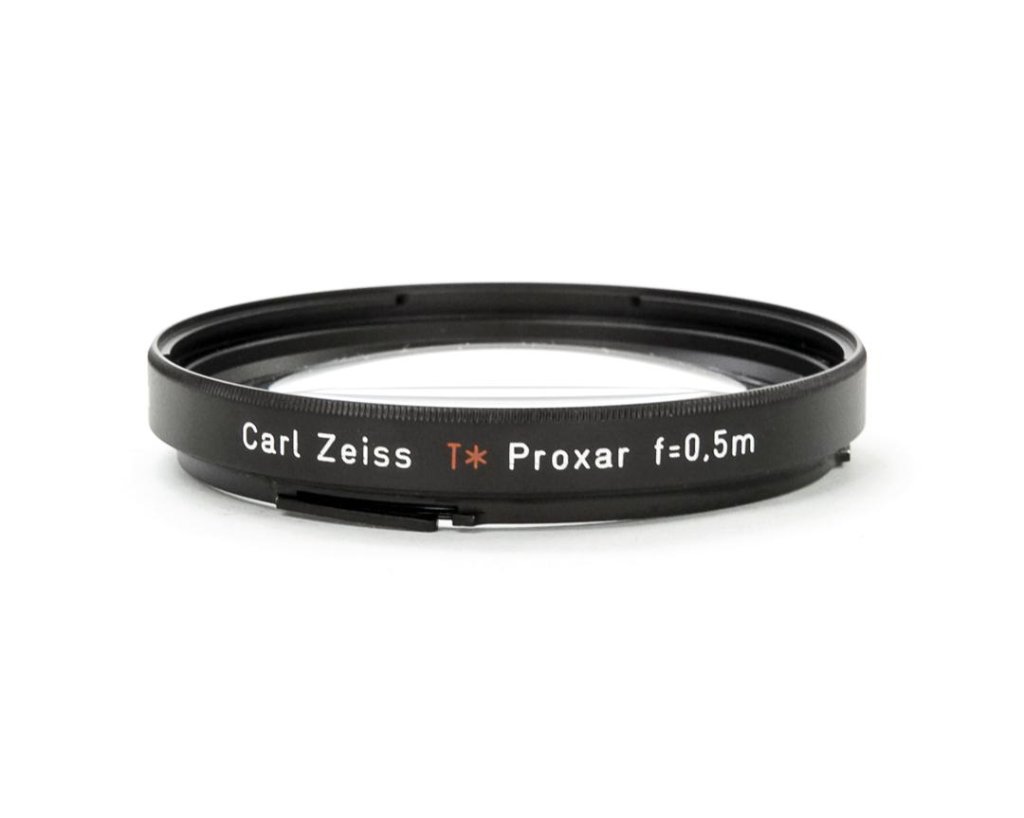ハッセルフィルター.プロクサー0.5m T* (B-60) CF-レンズ38ミリ～250ミリ用、黒枠 Carl Zeiss 製　 95%の画像