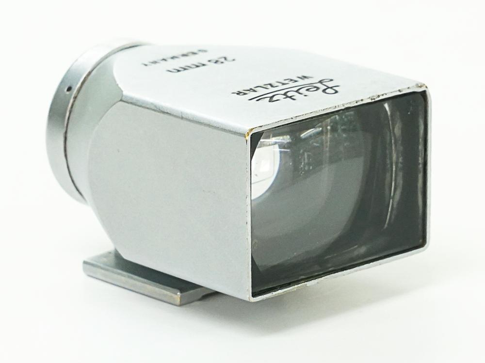 Leica 28mm 用  メタルファインダー(Chrome)の画像