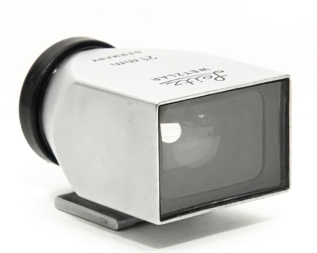 Leica 21mm 用 メタルファインダー(Chrome) 、の画像