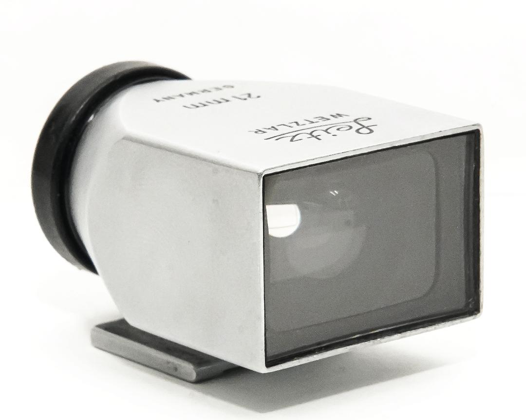 Leica 21mm 用 メタルファインダー(Chrome) 、の画像
