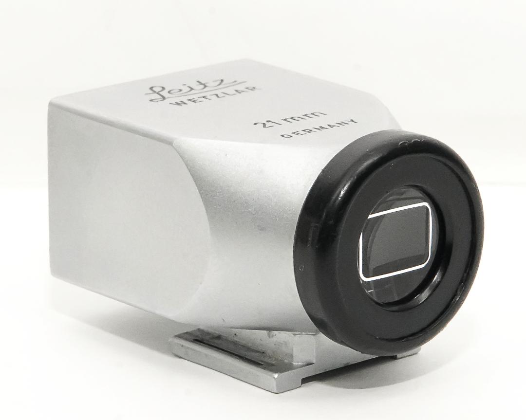 Leica 21mm 用 メタルファインダー(Chrome) 、の画像