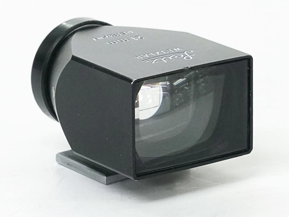 Leica 28mm 用メタルファインダー(Black) 金属製　元箱.革ケース付、  　　　　　　　　　　　　　　　　　　　　新品同様の画像
