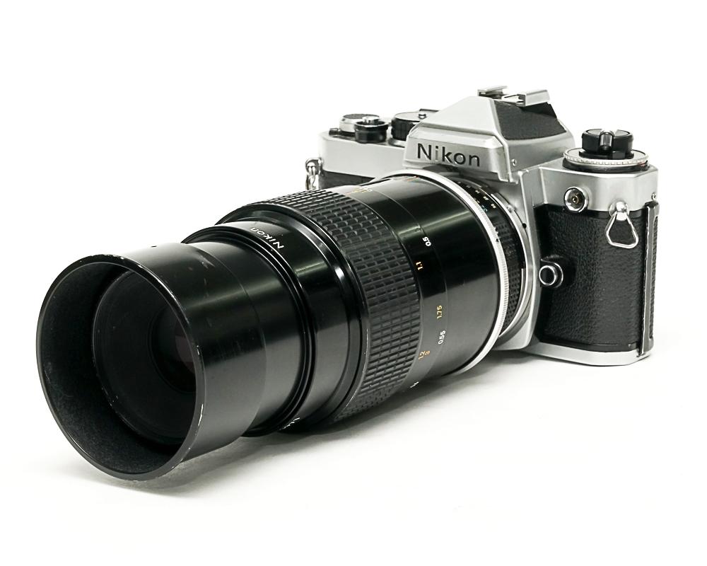 105/4 AI Micro Nikkor カニ爪無し Nikon F マウント  内蔵フード付 L#179971の画像