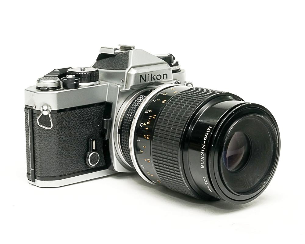 105/4 AI Micro Nikkor カニ爪無し Nikon F マウント  内蔵フード付 L#179971の画像