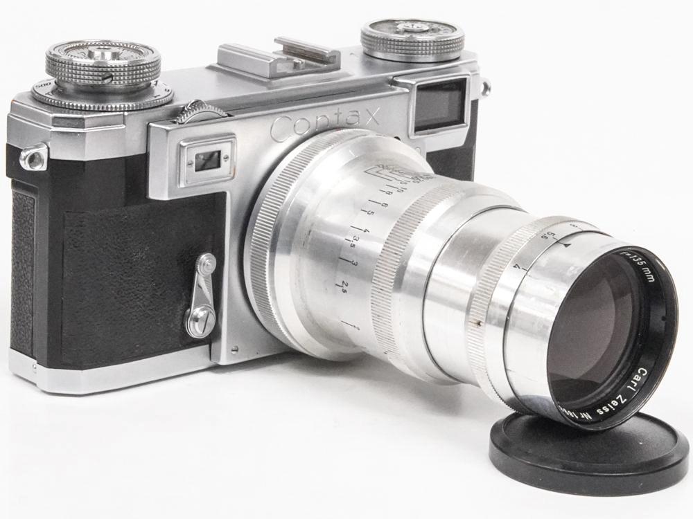 135mm F4 Sonnar　Carl Zeiss 　Contax 用、距離計連動、の画像