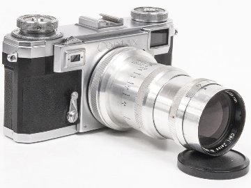 135mm F4 Sonnar　Carl Zeiss 　Contax 用、距離計連動、の画像