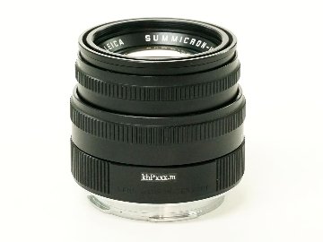 50/2 Summicron 固定鏡胴 (Made in Germany) ライカＭ用  フード組み込み 距離計連動 240gの画像