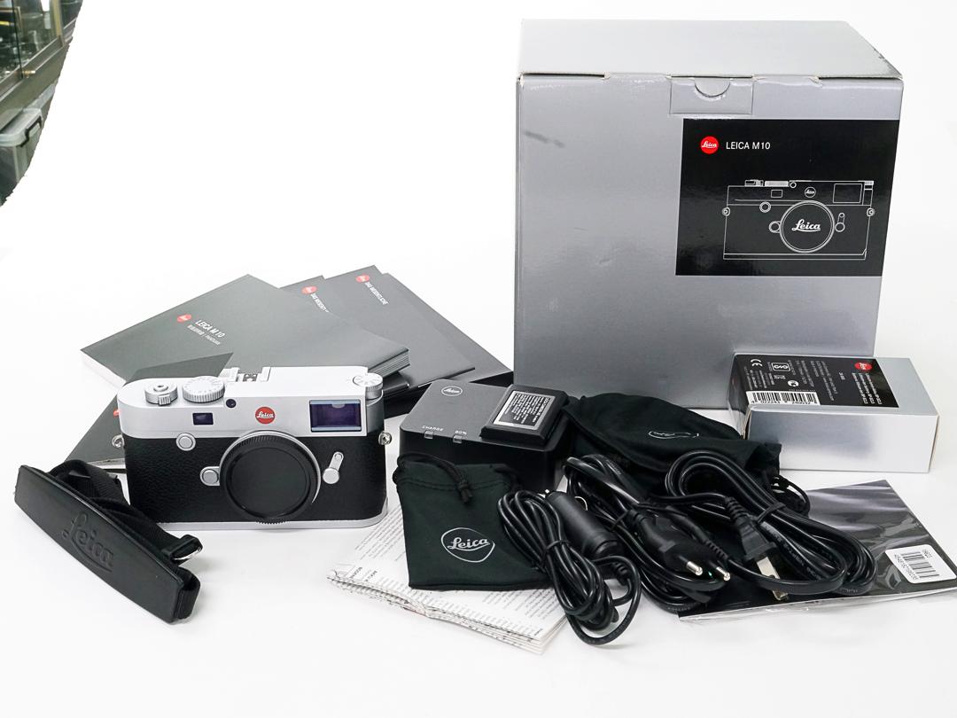 ライカ M10 ボデー シルバー made in Germany レンジファインダー式 デジタルカメラ画像
