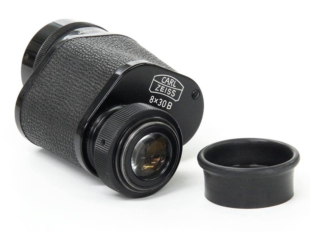 8×30B 単眼鏡と (2型)  明るく,目が疲れ難い 、Contaflexの50mm F2.8 Tessarには直接ネジ込が可能です。画像