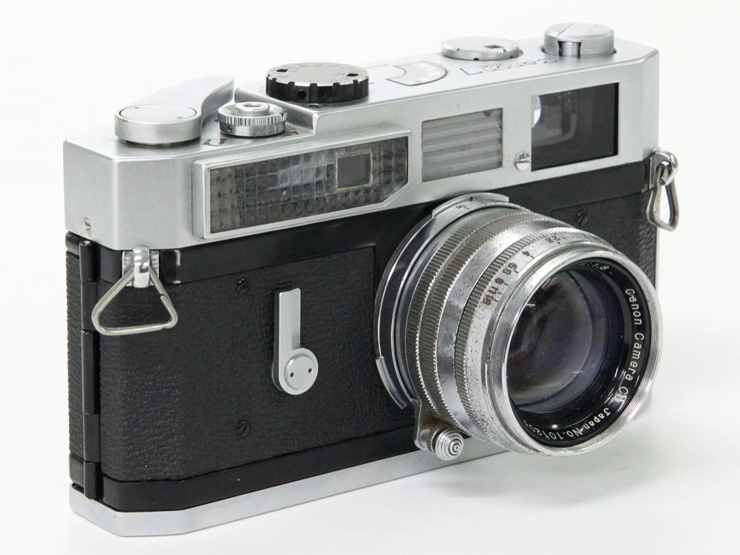 Canon 7 ボデー B#810048　セレンメーター不良､ 　標準レンズ+広角レンズ､　セット販売画像
