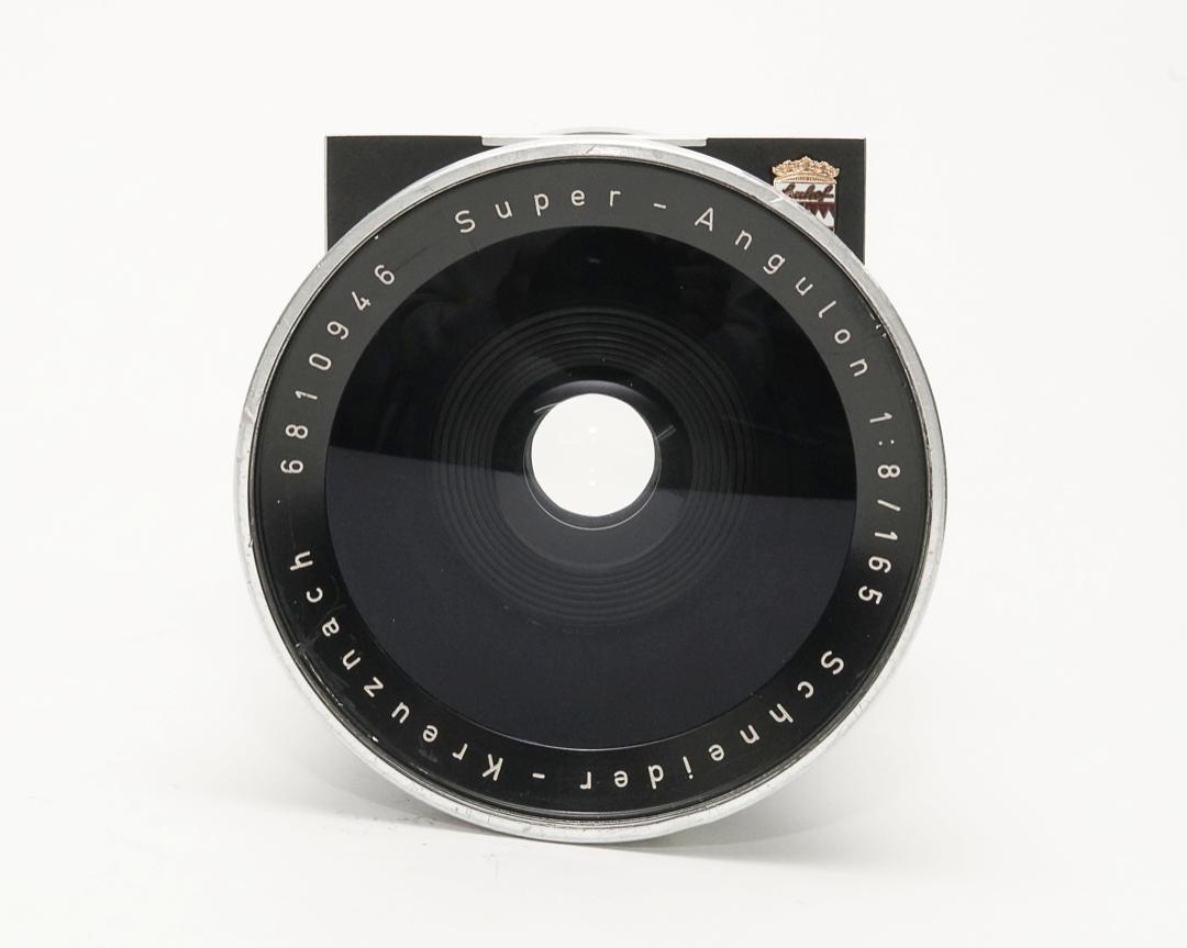 165/8 Super-Angulon  Schneider Germany､  Linhof 4×5 inボード付､イメージサークル294Φ　　　　　　　　8×10 inカバー､の画像